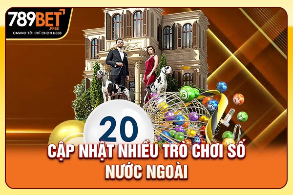 Cập nhật nhiều trò chơi số nước ngoài