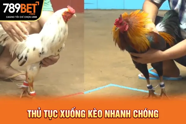 Thủ tục xuống kèo nhanh chóng