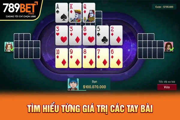 Tìm hiểu từng giá trị các tay bài